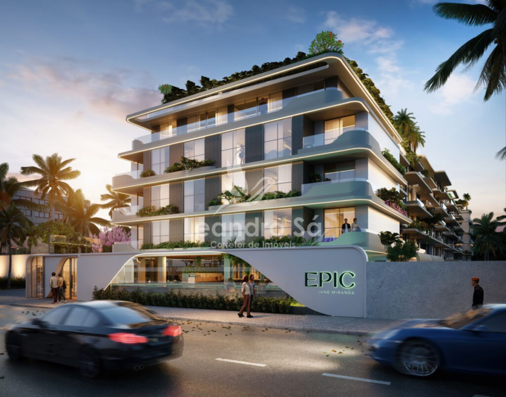 Epic Jane Miranda – Apartamento à venda, João Pessoa, Cabo Branco, 1 e 2 quartos, Beira Mar
