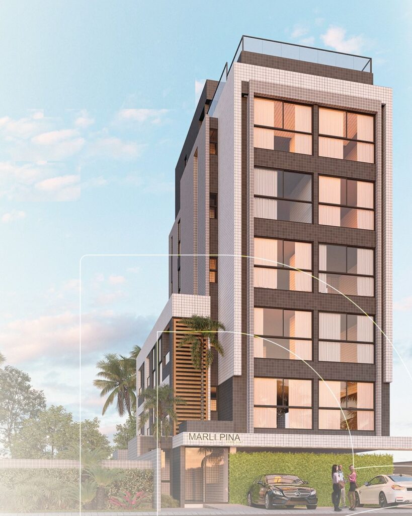 Marli Pina – Lançamento, Flat à Venda, João Pessoa, Cabo Branco, 1 quarto
